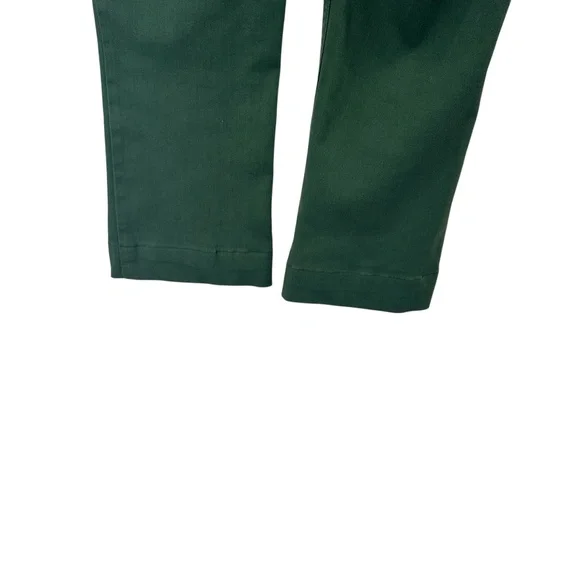 Ulla Johnson Green Ellis Exposed Button Up High Waist Jeans Size 2